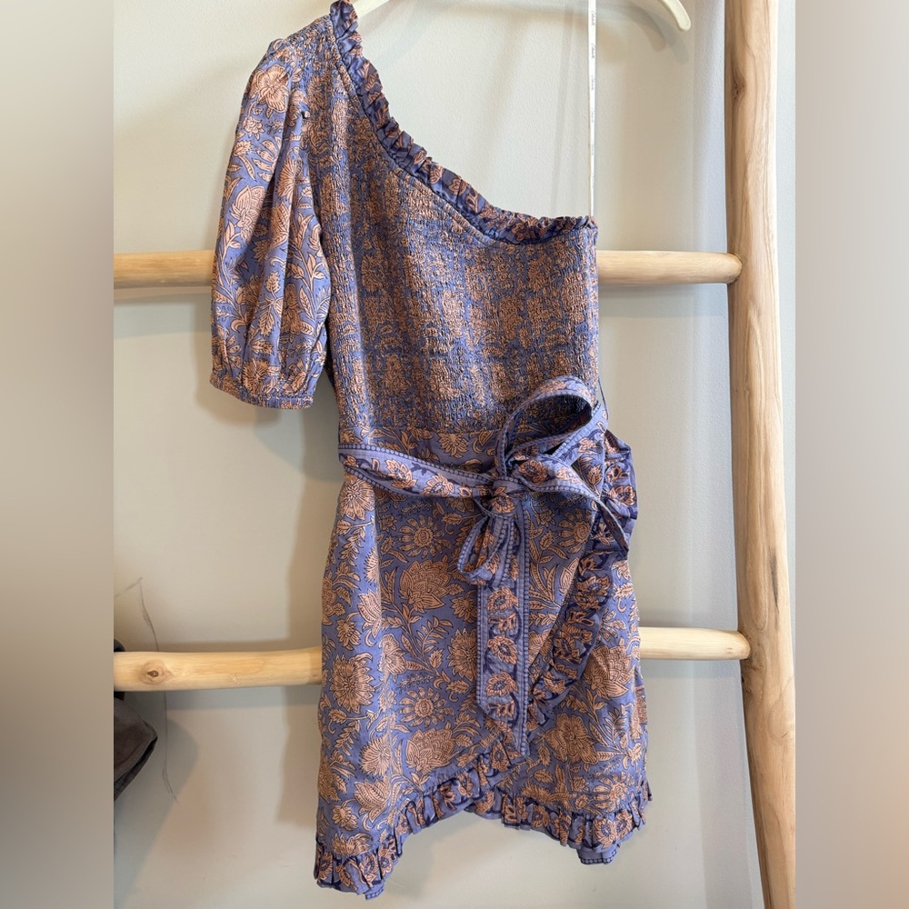 Cleobella Cassidy Floral One-shoulder Dress
